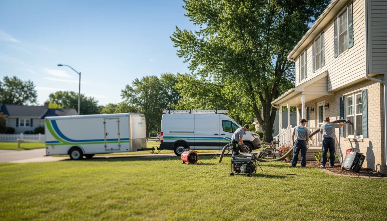 Flooded Basement Restoration And Cleanup With Repair in Rolfe, IA near me